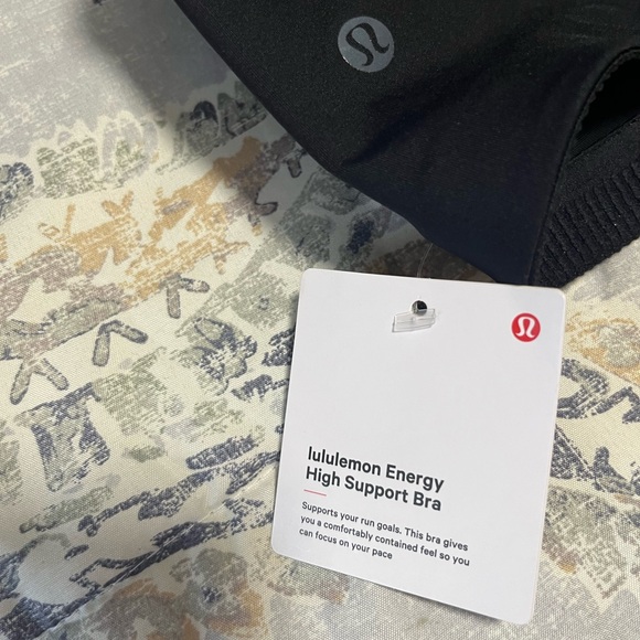 Lululemon Athletica Black Sports Bra NWT - Picture 4 of 4